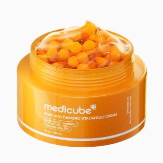 Medicube Kojic Acid Tumeric Vita Capsule Cream 50 ml - Rozjasňující krém proti pigmentacím