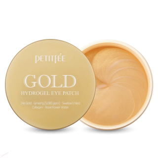 Petitfée Gold Hydrogel Eye Patch - Hydrogelová maska na oční okolí s 24karátovým zlatem 60 ks