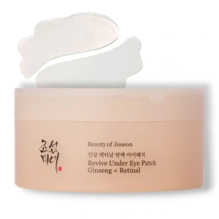 Beauty of Joseon Revive Under Eye Patch Ginseng + Retinal 60ks / 93g - Zpevňující hydrogelové náplasti pod oči