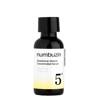 Numbuzin No.5 Glutathione Vitamin Concentrated Serum 30 ml – Koncentrované rozjasňující sérum s glutathionem