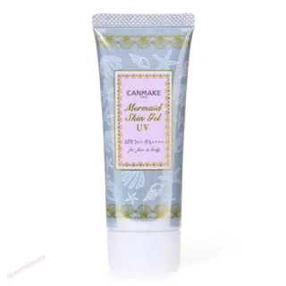 Canmake Mermaid Skin Gel UV SPF50+ PA++++ 40g (01) Clear - Lehký gelový opalovací krém