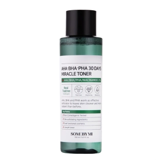 Some By Mi AHA BHA PHA 30 Days Miracle Toner 150 ml - Čistící tonikum s obsahem kyselin AHA/BHA/PHA